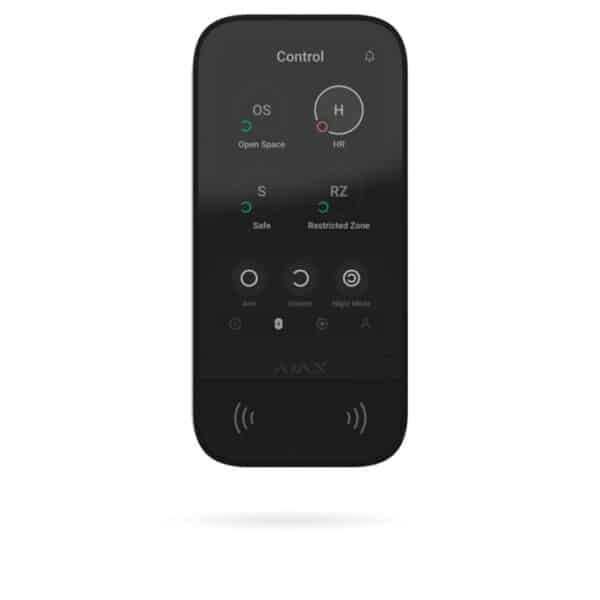 AJAX KEYPAD TOUCHSCREEN NEGRO