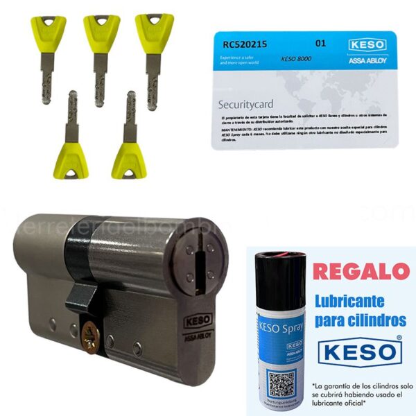 Bombín KESO Premium 8000 Omega