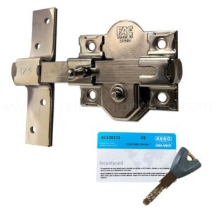 Cerrojo FAC 922-RP/80 con inserto KESO