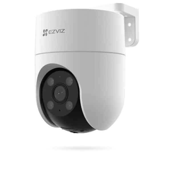 EZVIZ H8C PRO 2K Cámara Exterior Rotación Panorámica Inteligente Alarma Sirena Visión Nocturna Color
