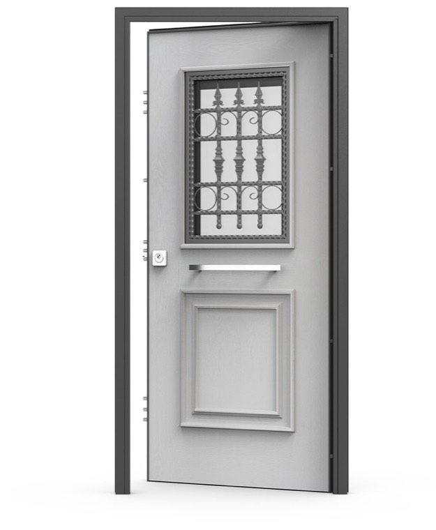 Puerta Acorazada Atalaya Glass · RC3